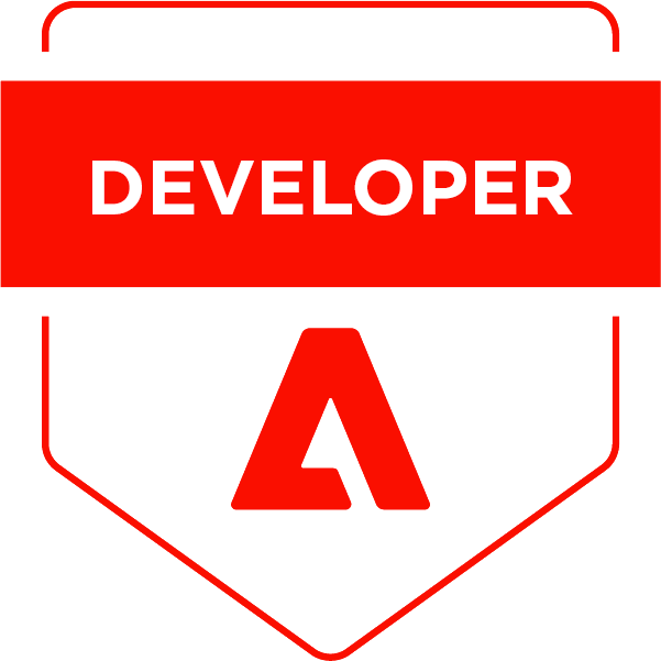 Adobe certified developer